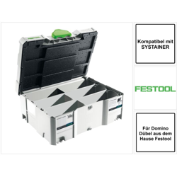 498889 Festool SYSTAINER T-LOC SORT-SYS 2 TL DOMINO precio