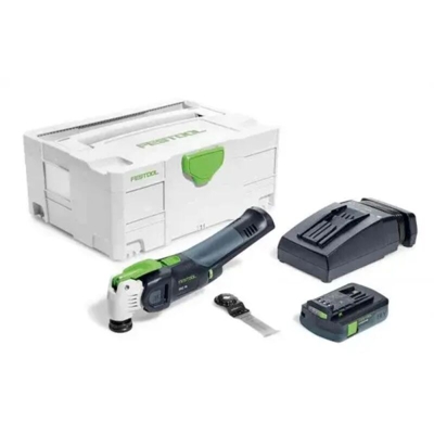 Festool OSC 18 Li 3,1 E-Compact VECTURO Utensile multifunzione a batteria 18V ( 575385 ) in valigetta Systainer + 1x Batteria 3,1Ah + Caricabatterie