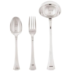 Confezione 3 Pezzi Servire Continental Inox Argentato en oferta