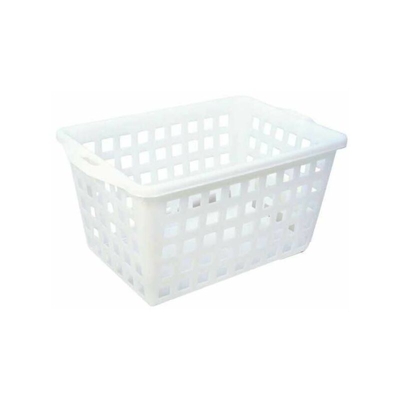 Cesta Forata Bianca 70X45 h 40 2200Hd4 Giganpl - GIGANPLAST