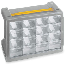 Cassetta cassettiera 16 scompartimenti cassetti porta minuterie terry poker - EUROSTORE07 características