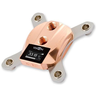 Waterblock Cuplex Kryos NEXT VISION per Socket LGA 115x (Rame)