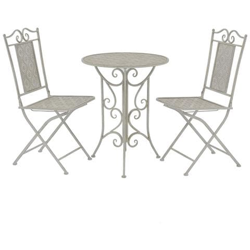 Set da Bistro 3 pz in Acciaio Grigio características