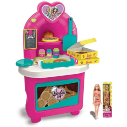 Barbie Playset Pizzeria Giocattolo Bambini con Pizze Accessori Gioco e Bambola características