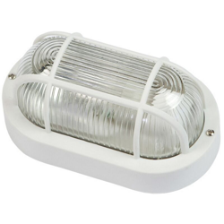 Plafoniera Ovale Griglia Bianca - ROSI características