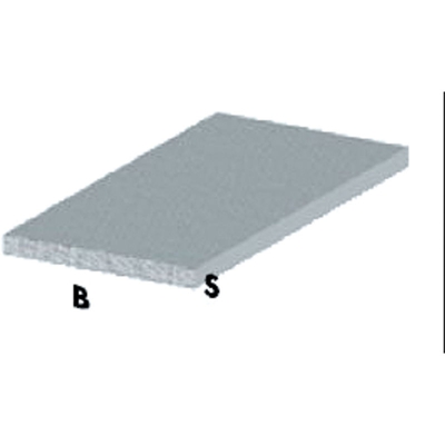 Arcansas - 5 PZ Di PROFILO CROMO H.100 PIATTO 30X2