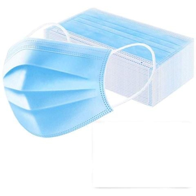 Monouso 3-layer Protettiva Supporto Auricolare Viso Maschere Spesso 3-ply Viso Protezione Con Elastico Orecchio Anello Cover Completo Viso Anti Polvere 1500 Pezzi