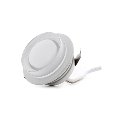 Mini Plafoniera LED Superficie Montata Mobilia 1W 100Lm 30.000H | Bianco Naturale (KD-CL4025L-1W-W) - GREENICE