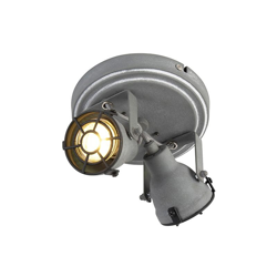 QAZQA Faretto Medox - Industriale - Metallo - Grigio - Tondo Max. 2 x Watt características