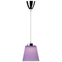Lampadario LED V-TAC a Campana in Plastica da 5W Colore Viola con Attacco in Metallo Cromato precio