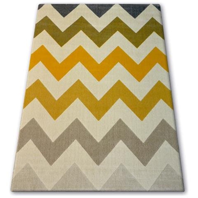 Tappeto Scandi 18248/251 - Zigzag Bianca 160x230 Cm