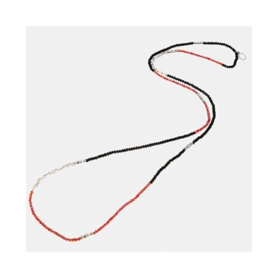 Collana Fantasia - Ciondolo, Pendente - da Donna - Rosso in Zinco, Ottone, Cristalli, 54 x 0,4 cm - OTTAVIANI BY HOMEMANIA
