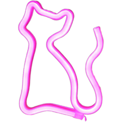 scatola neon led + batteria USB dual-use (rete modelli Red Cat - rosa) - ASUPERMALL características