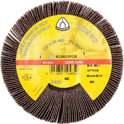 Ruota Lamallare Wsm 617, Grana: 80, Larghezza. : 20 Mm - KLINGSPOR en oferta