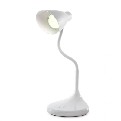 Greenice - Lampada Da Tavolo LED - 5W - 450Lm - Batteria - Bianca Alaina (WR-TL018)