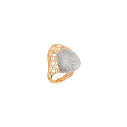 Anello Fantasia - Gioiello, Elegante - da Donna - Bronzo in Bronzo, Brillantini, Taglia Regolabile - OTTAVIANI BY HOMEMANIA en oferta