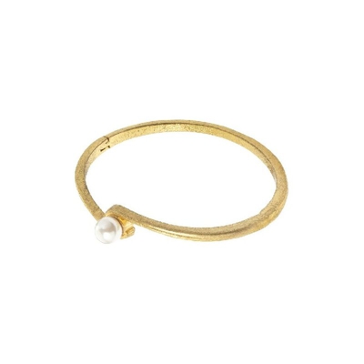Bracciale Fantasia - Gioiello, Braccialetto - da Donna - Oro in Zinco, Ottone, Perle, 5,8 x 5,8 x 1 cm - OTTAVIANI BY HOMEMANIA