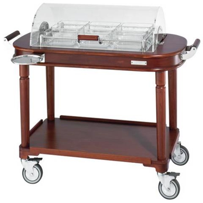 Carrello Antipasti Refrigerato Versailles, Inox