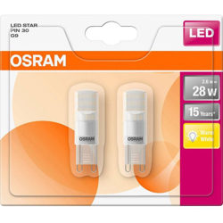 LED (monocolore) Classe energetica: A++ (A++ - E) OSRAM 4058075171435 G9 Potenza: 2.6 W Bianco caldo 3 kWh/1000h precio