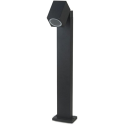lampioncino da esterno testa regolabile 1 luce 220-240 volt GU10 IP44 esterno nero orientabile tec 633581 - V-TAC precio