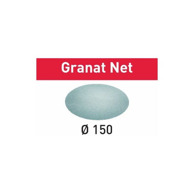 203303 Festool Abrasivo a rete STF D150 P80 GR NET/50 Granat Net