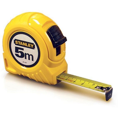 Flessometro 5 m in Espositore da Banco STANLEY