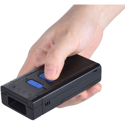 Scanner wireless USB Bluetooth Scanner di codici a barre con batteria al litio (incorporata) Laser unidimensionale - ASUPERMALL