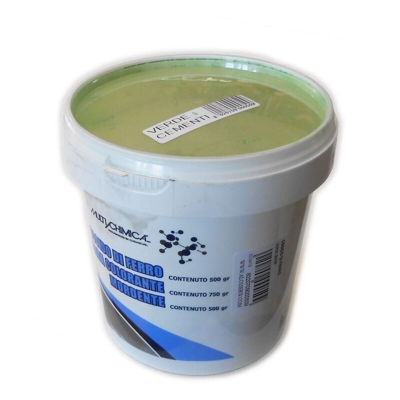 Multichimica - Ossido di ferro in polvere 500gr, colori nero