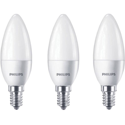 LED (monocolore) Classe energetica: A+ (A++ - E) Philips Lighting LED 40W B35 E14 WW FR ND 3BC/6 929001157770 E14 Pote