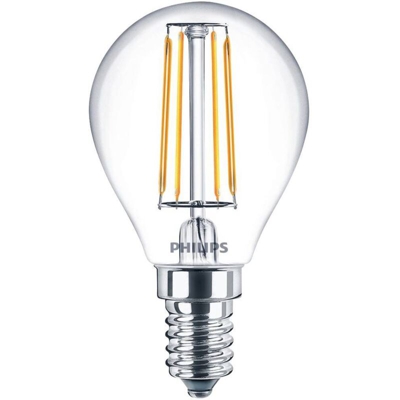 LED (monocolore) Classe energetica: A++ (A++ - E) Philips Lighting 77763000 77763000 E14 Potenza: 4.3 W Bianco caldo