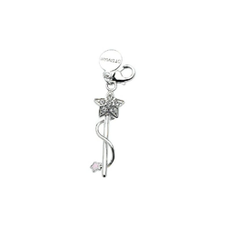 Charm Fantasia - Ciondolo, Accessorio - Per Bracciale, Braccialetto, Collana, Pendente - Argento in Argento, Smalto, 0,9 x 3,5 cm - OTTAVIANI BY en oferta