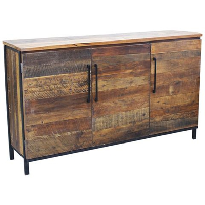 Rune - Madia Moderna In Legno Con Tre Ante