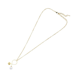 Collana Fantasia - Ciondolo, Pendente - da Donna - Oro in Zinco, Ottone, Perle, 45,6 cm - OTTAVIANI BY HOMEMANIA precio