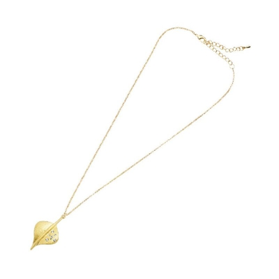 Collana Fantasia - Ciondolo, Pendente - da Donna - Oro in Zinco, Ottone, Strass, 45,5 cm - OTTAVIANI BY HOMEMANIA