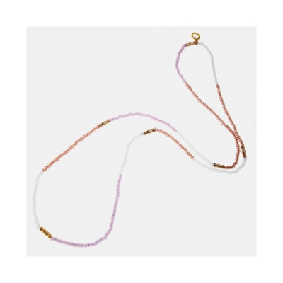 Collana Fantasia - Ciondolo, Pendente - da Donna - Rosa in Zinco, Ottone, Cristalli, 52,5 x 0,4 cm - OTTAVIANI BY HOMEMANIA