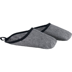 Feldtmann Overshoes in feltro Ludwig Gr. L. L. (41-46) grigio-mottled light, design cucito - FP precio