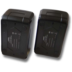 Set Risparmio 2x Li-ioni Batterie 3000mah (28v) Per Milwaukee Hd28 Cs Sega Circolare Etc. Come 48-11-1830, 48-11-2830, 48-11-2850. en oferta