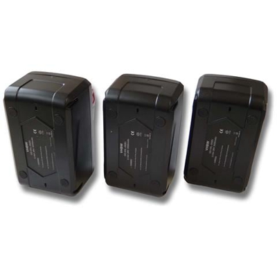Set Di Risparmio 3x Li-ione Batteria 3000mah (28v) Per Attrezzi Milwaukee Hd28 Pd Batteria-trapano A Batteria Come 48-11-1830, 48-11-2830, 48-11-2850
