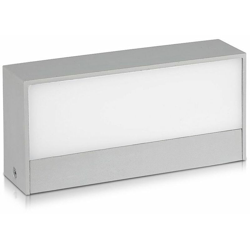 Lampada LED da parete V-TAC 9W 400LM luce soffusa doppio fascio UP/DOWN 110° rettangolare esterno IP65 VT-8056 – SKU 8240 Bianco Naturale 4000K características
