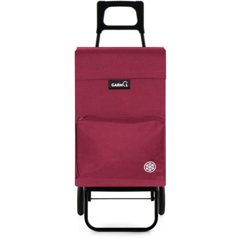 Garmol 404tr2 po C2 carrello da spesa 4 ruote, tessuto, bordeaux, 39 x 32 x 98 cm en oferta