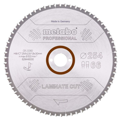 Metabo Lama 'laminate cut, professional', 254x2,6/2,0x30 Z66 FZ/TZ 0° - 628446000 en oferta