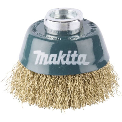 Makita Spazzola a tazza in filo di acciaio MS 60 mm Filo di acciaio D-39746 1 pz.