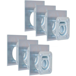 Anelli di Ancoraggio per Rimorchi 6 pz Acciaio Zincato 2000 kg - VIDAXL precio