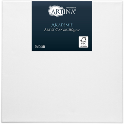 Tela pittorica di cotone bianco 100% - serie Akademie di 280 g/m² 40x30x1 cm - Artina en oferta