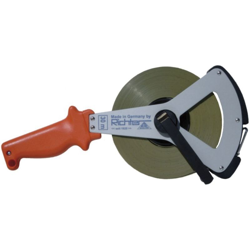 414W-V/50M, Telaio verniciato metro acciaio Metri presto B Accuratezza II, 50m, bianco - Richter en oferta