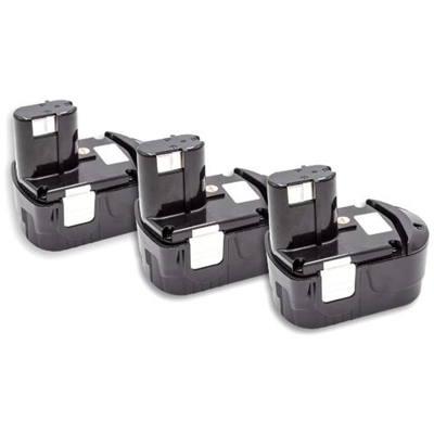 3x Nimh Batteria 1500mah (18v) Per Utensile Elettrico Powertools Tools Hitachi Ds 18dvb2 Ds 18dvb2k Ds 18dvf3 Ds18dfl Ds18dflpc Ds18dl