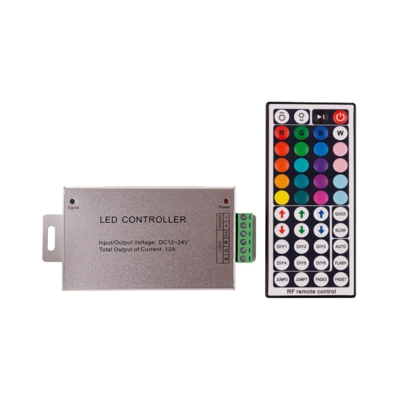 Controllore Rf Striscia LED RGB Telecomando 12-24VDC ► 144/288W (TB-QC51) - GREENICE
