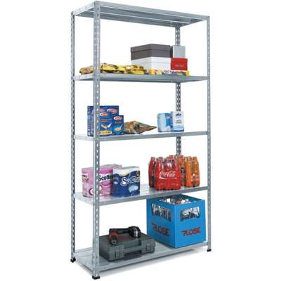 Panda Kit A 5 Ripiani (40X100) C/Aste Intere - SENZA MARCA GENERICO