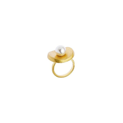 Anello Fantasia - Gioiello, Elegante - da Donna - Oro in Zinco, Ottone, Perle, Taglia 16 - OTTAVIANI BY HOMEMANIA características