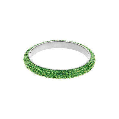 Bracciale Fantasia - Gioiello, Braccialetto - da Donna - Verde in Zinco, Ottone, Strass, 6,5 x 6,5 x 0,9 cm - OTTAVIANI BY HOMEMANIA